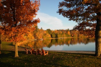 Sugar Lake Lodge in the Fall