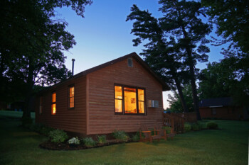 lakeside cabin rental